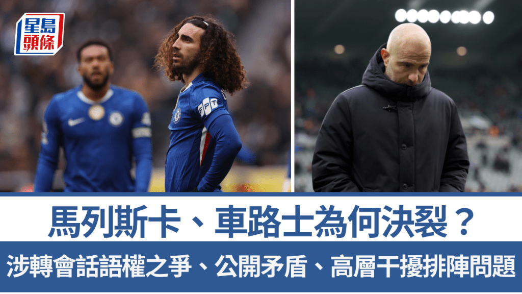 馬列斯卡和車路士決裂，涉3大問題。路透社