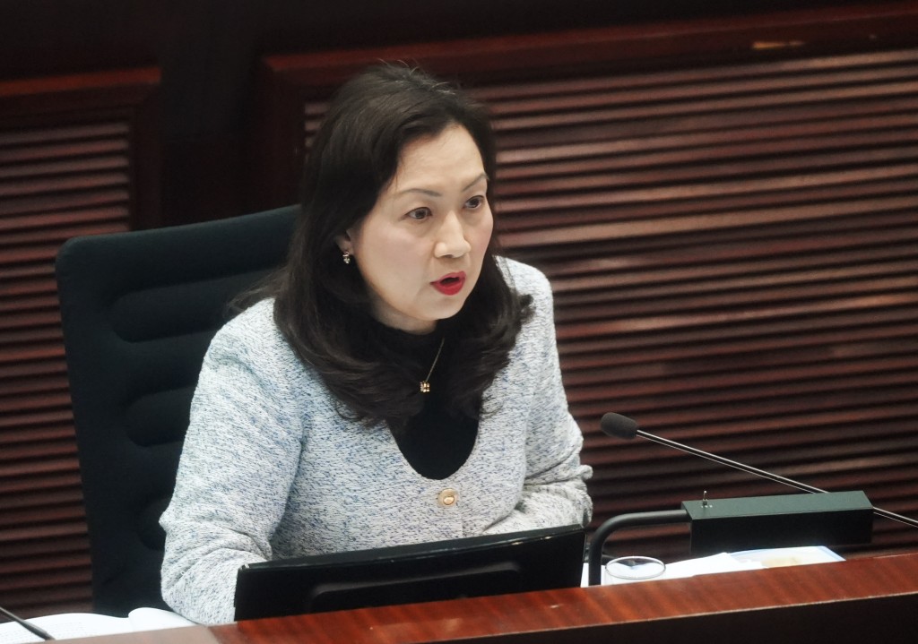 選委界簡慧敏。資料圖片 選委界簡慧敏。資料圖片