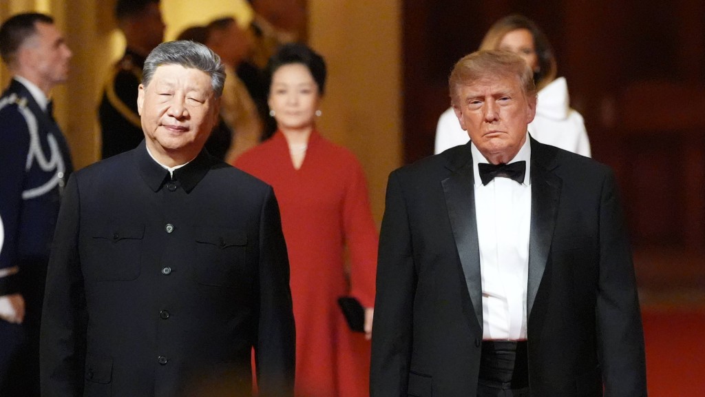 中美元首半年兩度互訪創歷史。美聯社