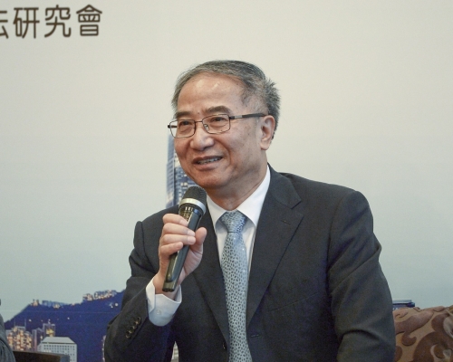 基本法委員會前委員、北大法學院教授饒戈平。資料圖片