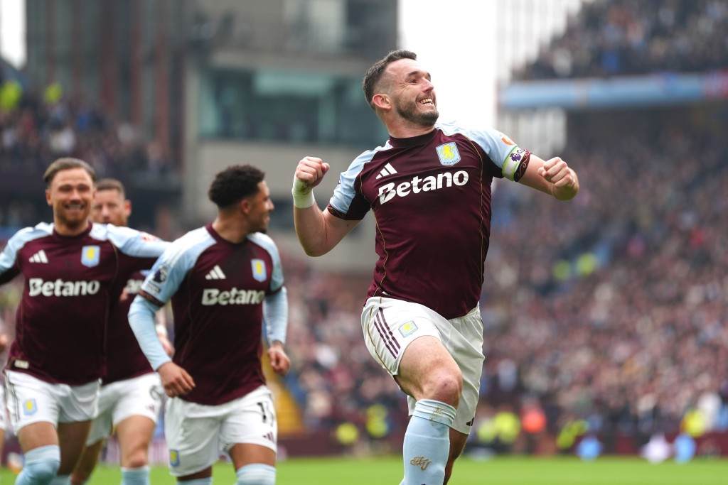 維拉英超聯賽主場以2:0擊敗韋斯咸。美聯社