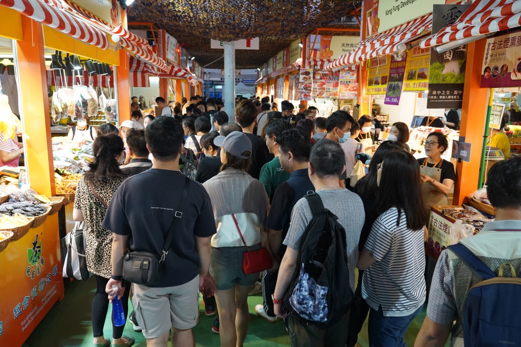 圖為去年香港美食嘉年華。資料圖片