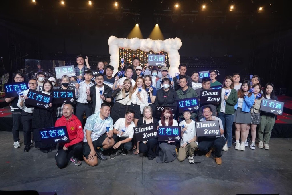 Elanne 在社交網分享多張當日演出的照片。