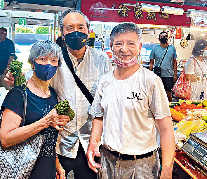 ■跟「東東蔬菜店」老闆合照