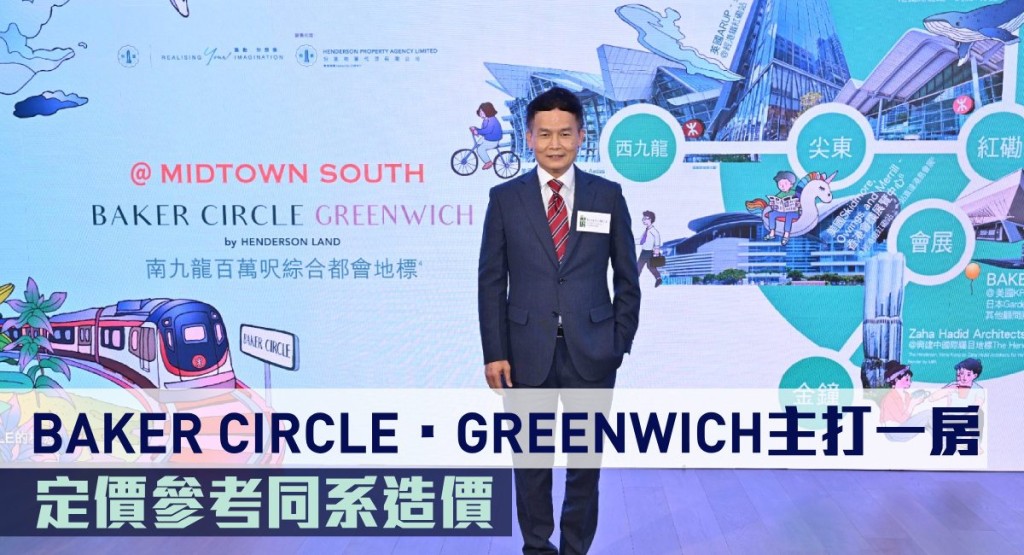 BAKER CIRCLE .GREENWICH主打一房,定價參考同系造價。