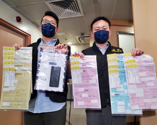警方昨日於將軍澳區拘捕一名31歲男子,涉嫌以欺騙手段取得財產。