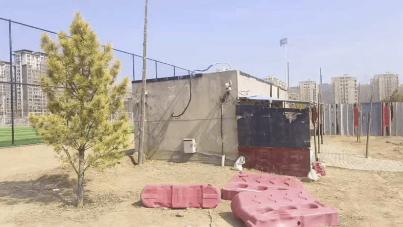 供水的機井房。（極目新聞）