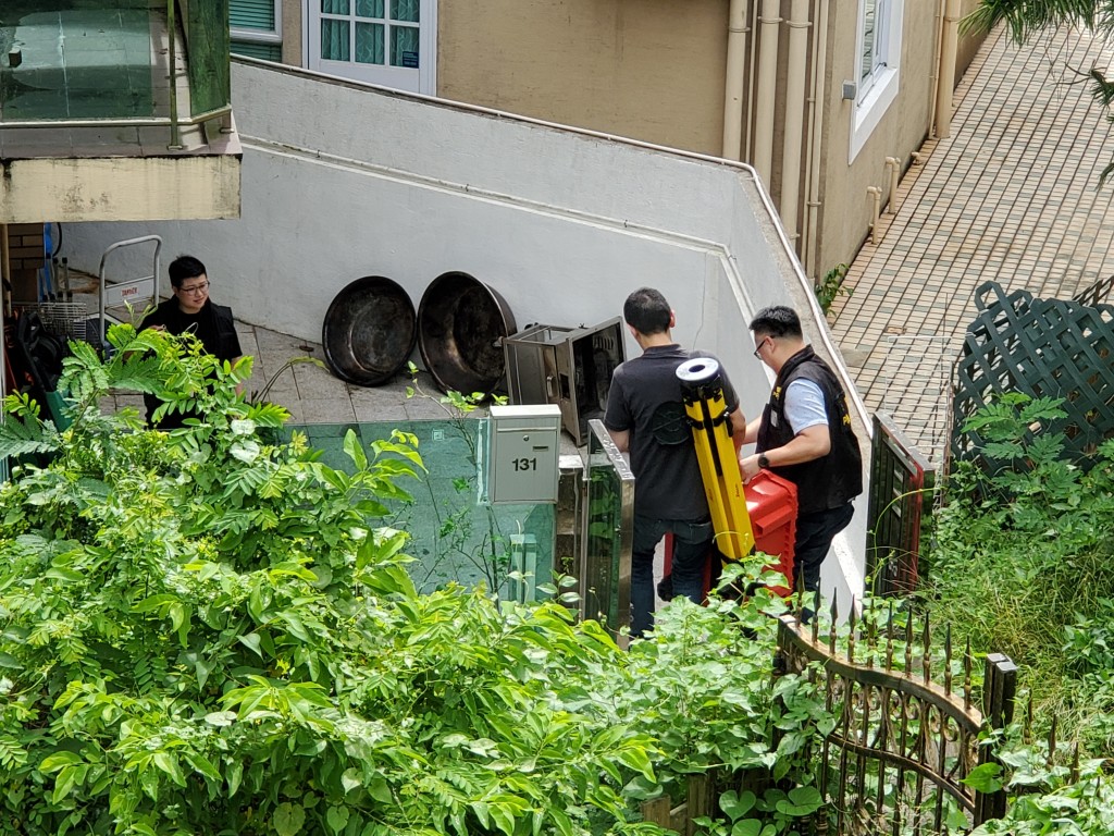 警方于现场进行调查。资料图片