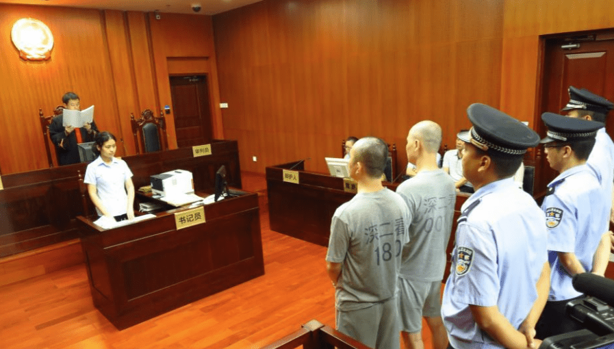 2名被告被法院宣判死刑。中新網 2名被告被法院宣判死刑。中新網