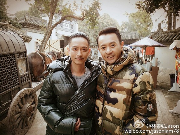 林景弘曾在內地拍劇。 林景弘曾在內地拍劇。
