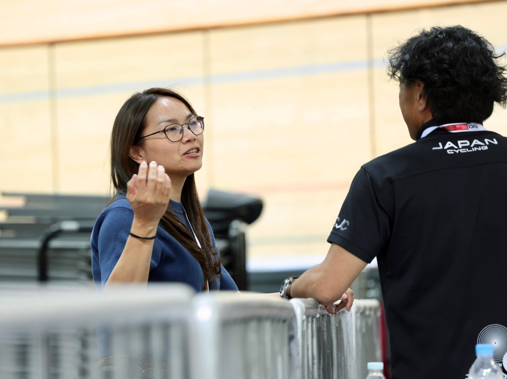 Sarah周六到场任颁奖嘉宾。徐嘉华摄