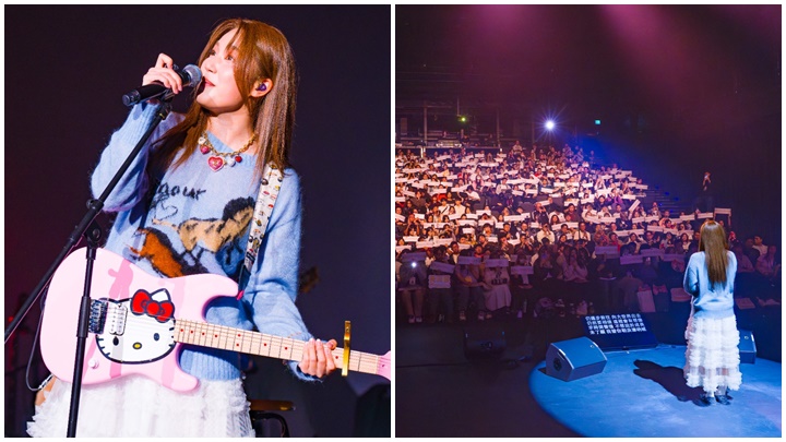 黃淑蔓年廿八開騷送「碌柚葉」應節  獲粉絲好友驚喜應援淚灑現場