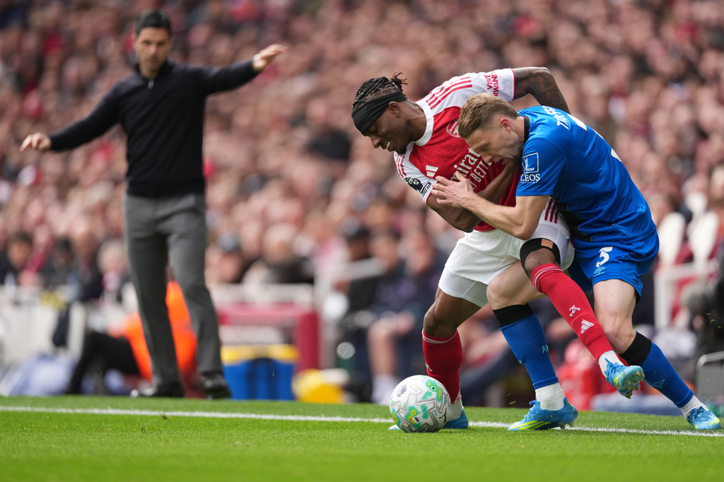 般尼茅夫上輪英超擊敗榜首的阿仙奴。美聯社