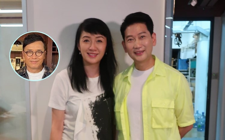 何婉盈和楊立門出席《星級靚聲演唱會》直播騷。