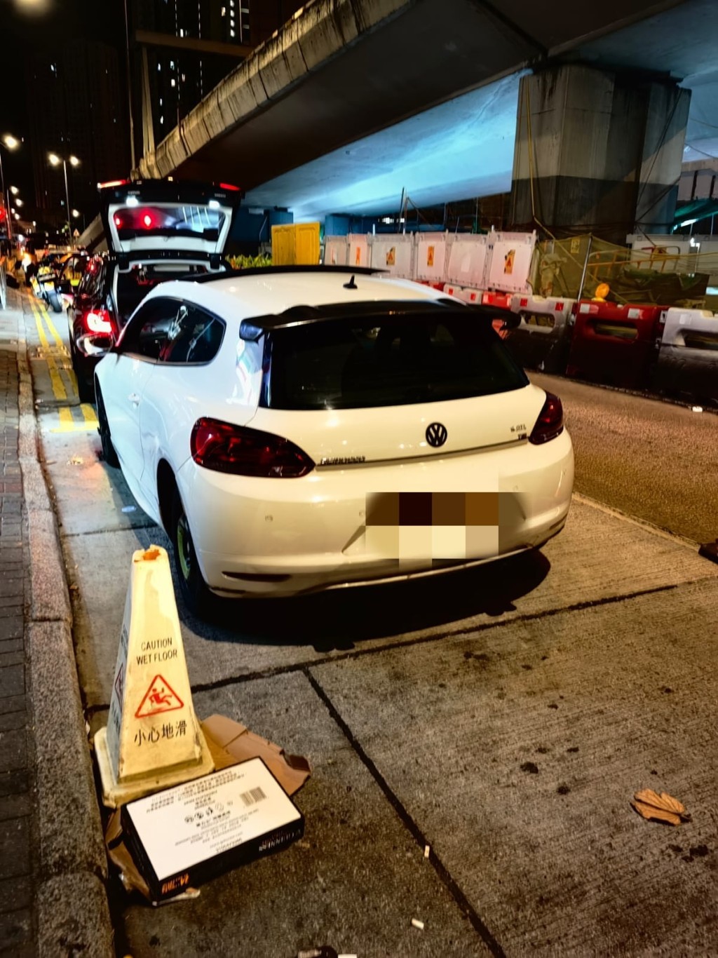 涉事運毒車輛揭發是一輛失車，早前已被車主報失。