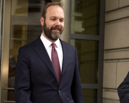 美國總統特朗普前競選經理馬納福特的生意夥伴蓋茨(Rick Gates)。資料圖片