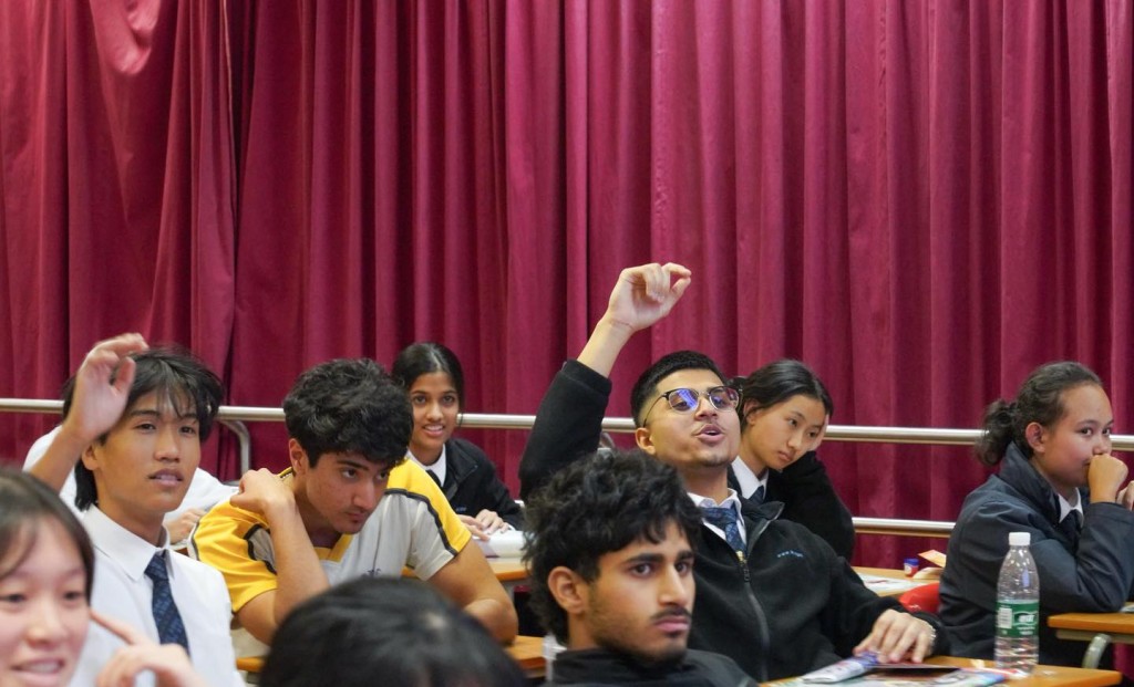 海關Customs YES走入校園向超過150位學生推廣國民教育。香港海關facebook圖片