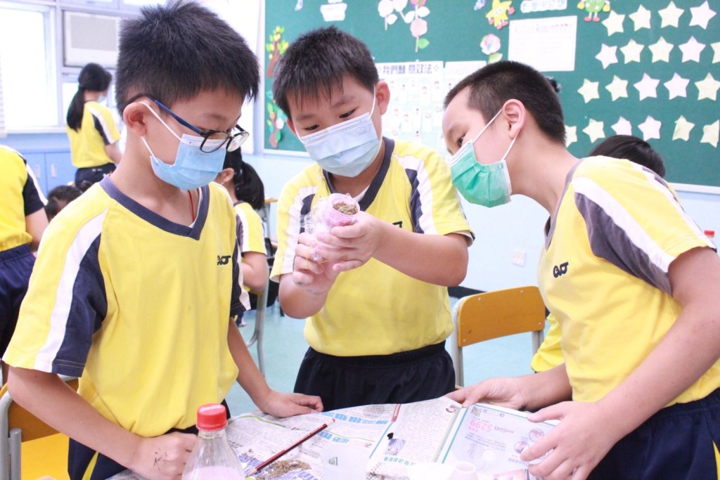 彩云圣若瑟小学采用多元化学习模式，引发学生的学习兴趣。