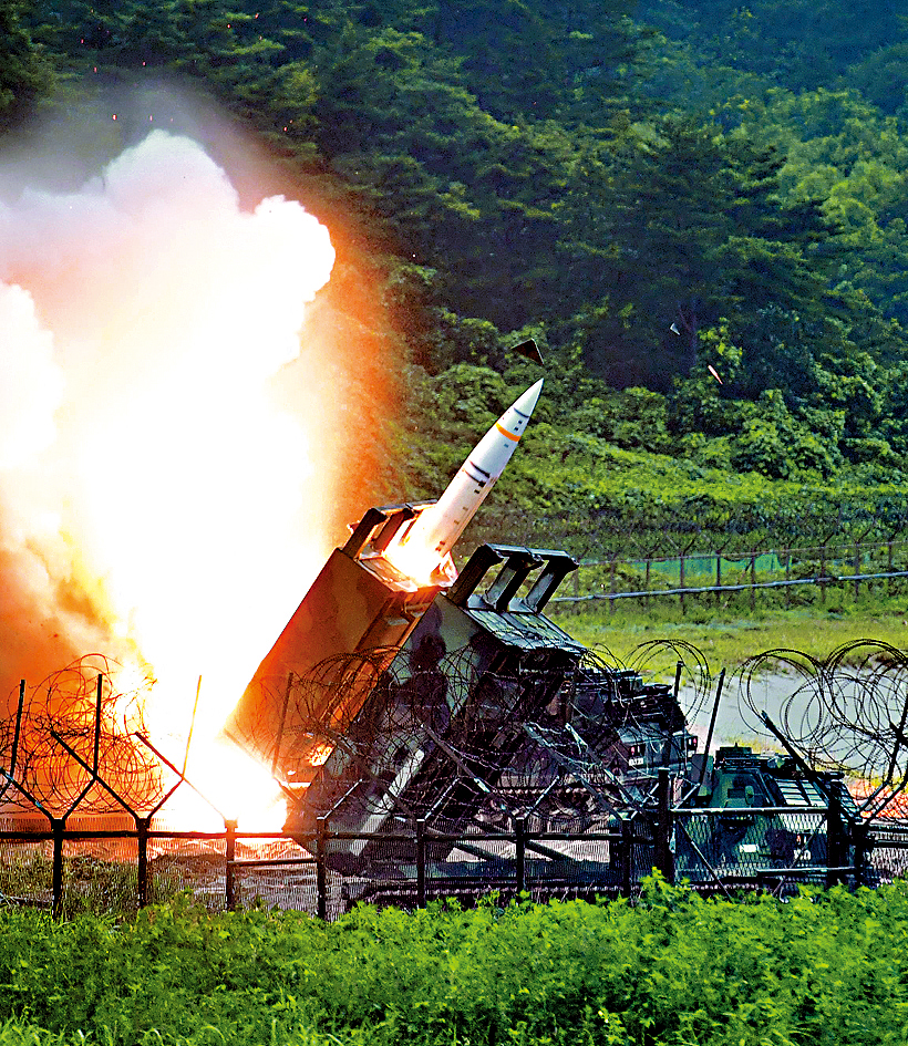 美國有向烏克蘭供應「陸軍戰術導彈系統」（ATACMS）。