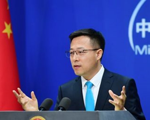 趙立堅就安倍晉三宣布辭職作出回應。外交部資料圖片