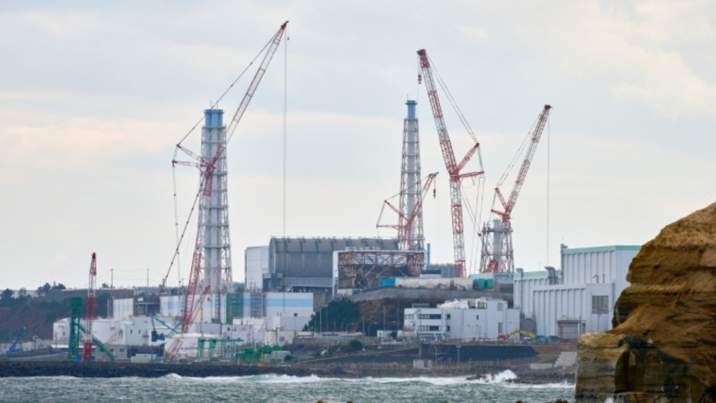 福岛第一核电站。新华社