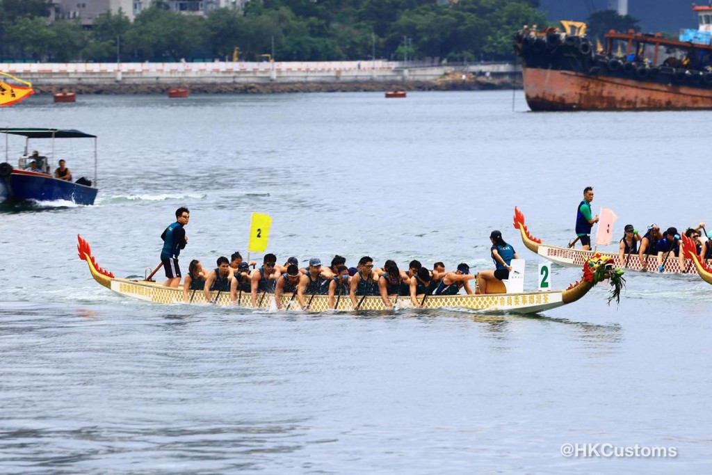 海关龙舟队在两项赛事中获得不俗成绩。