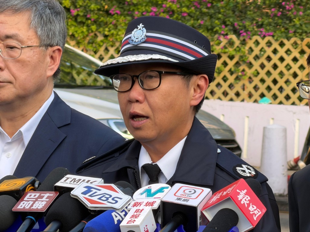 警務處新界北總區指揮官助理處長林敏嫻。曾志恆攝 警務處新界北總區指揮官助理處長林敏嫻。曾志恆攝