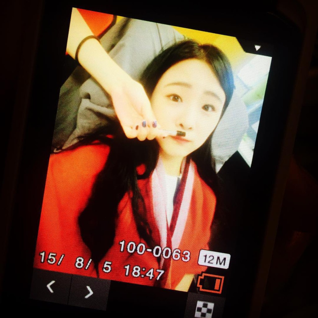 孫雪祺2015年分享的照片，當時她只得廿歲出頭。