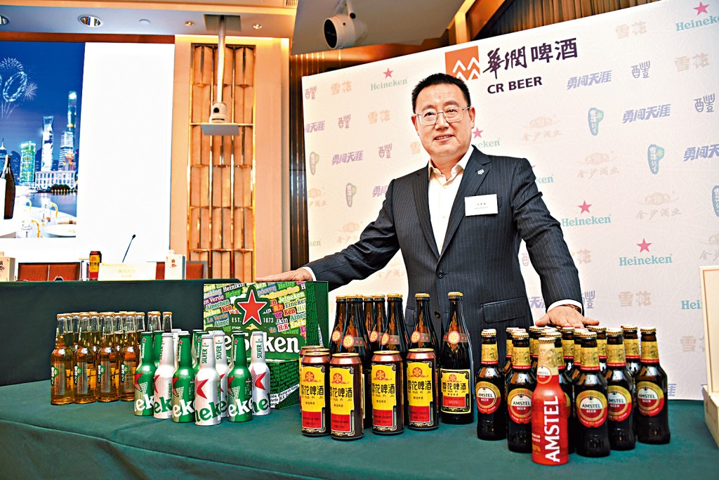 華潤啤酒董事會主席侯孝海認為,內地啤酒產業高端化的發展未能夠達到預期。