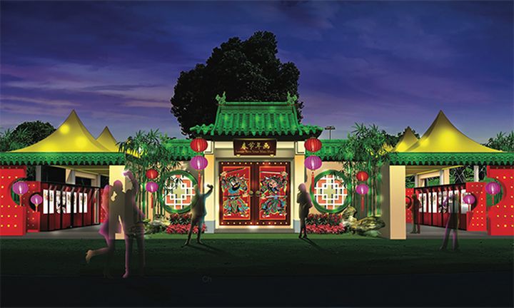 新加坡的晚晴園-孫中山南洋紀念館會舉辦 《春風年畫總關情》虛擬實景綫上畫展。