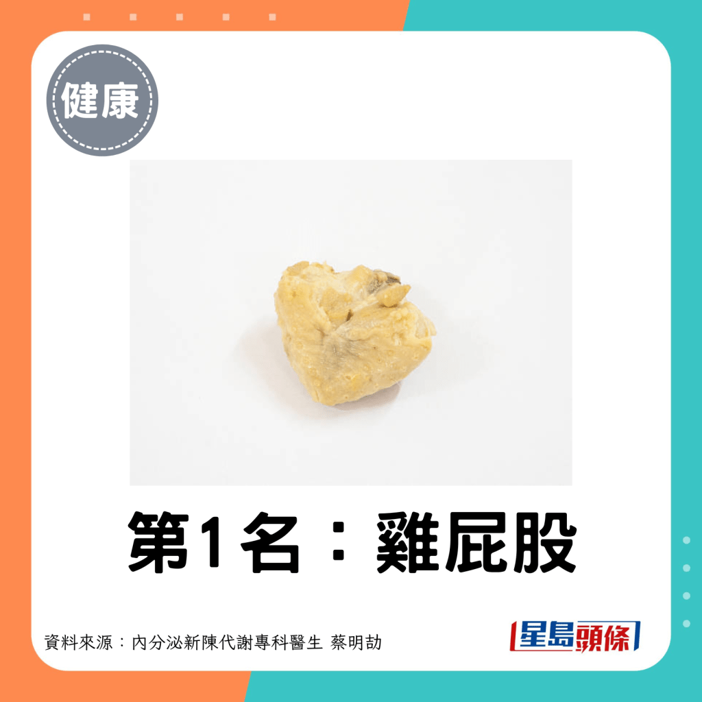 第1名：鸡屁股