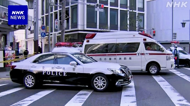 救護車到場將死傷者送院。 NHK