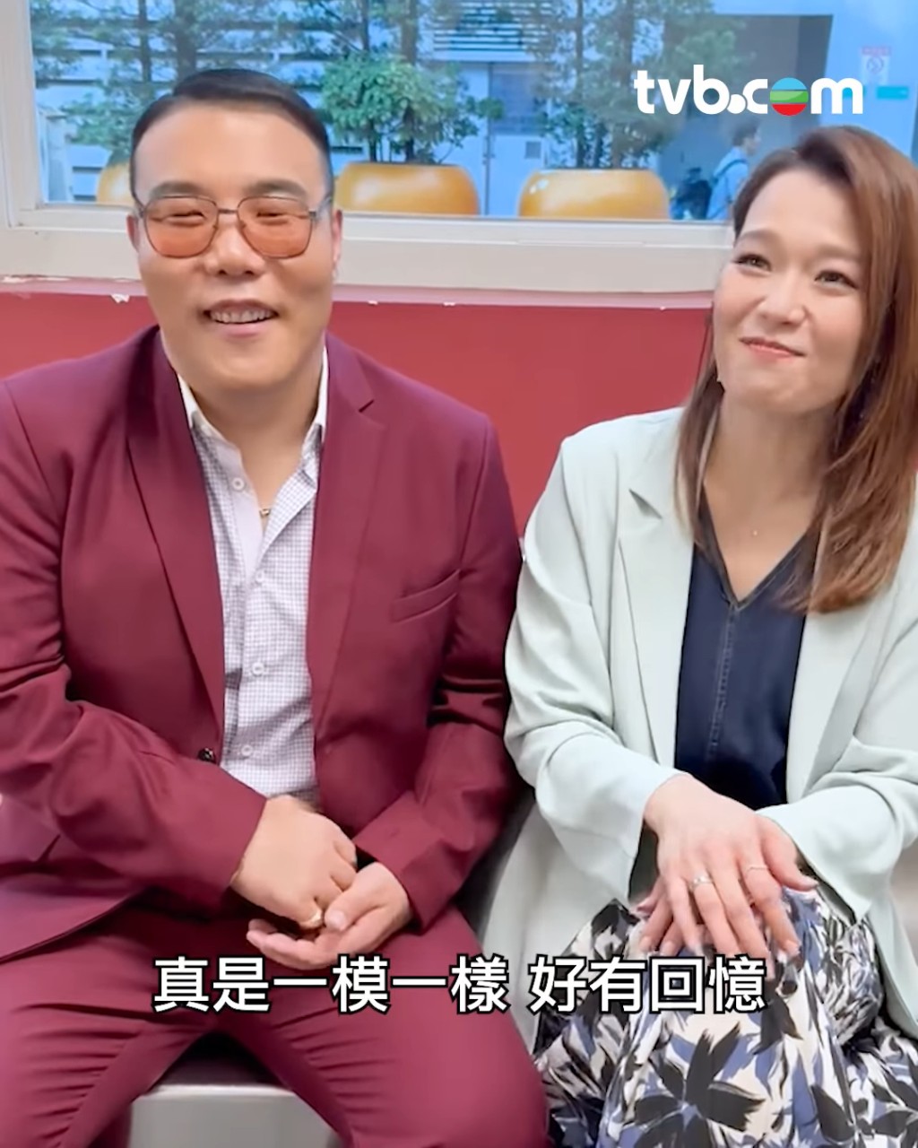 呂慧儀指劉洋似曹總似到一模一樣。 呂慧儀指劉洋似曹總似到一模一樣。