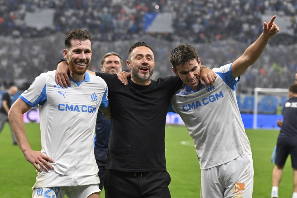 迪沙比剛與法甲馬賽提早結束合作。美聯社