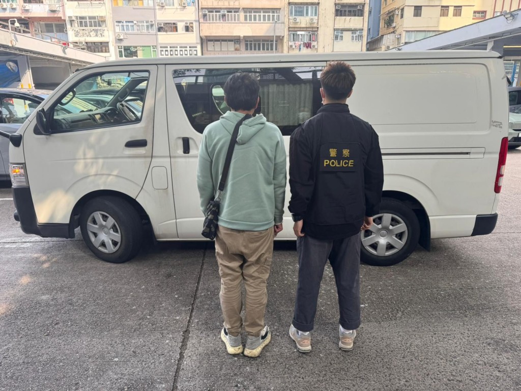 一名48歲姓溫本地男子被捕。警方提供