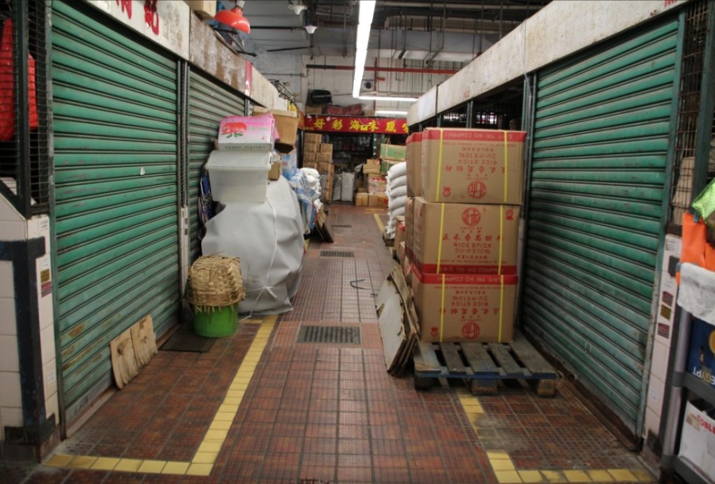 部分地區街市的空置率持續上升。資料圖片 部分地區街市的空置率持續上升。資料圖片