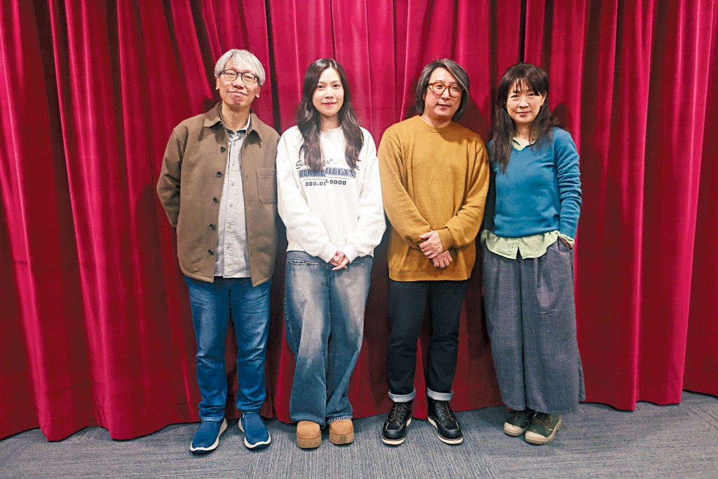 （左起）陳慶嘉、陳思樣、樊家駿、林淑賢齊分享對香港電影的睇法。