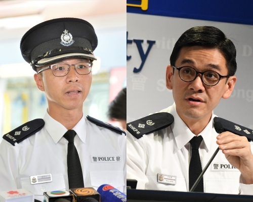 梁仲文(左)今日起接替江永祥在PPRB的工作。資料圖片