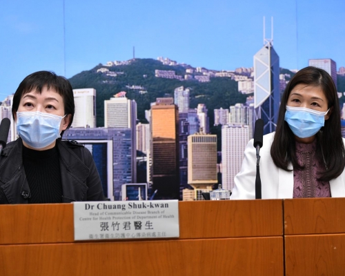 本港增65宗確診。