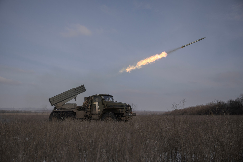 俄羅斯在頓涅茨克地區繼續攻擊烏克蘭。路透社
