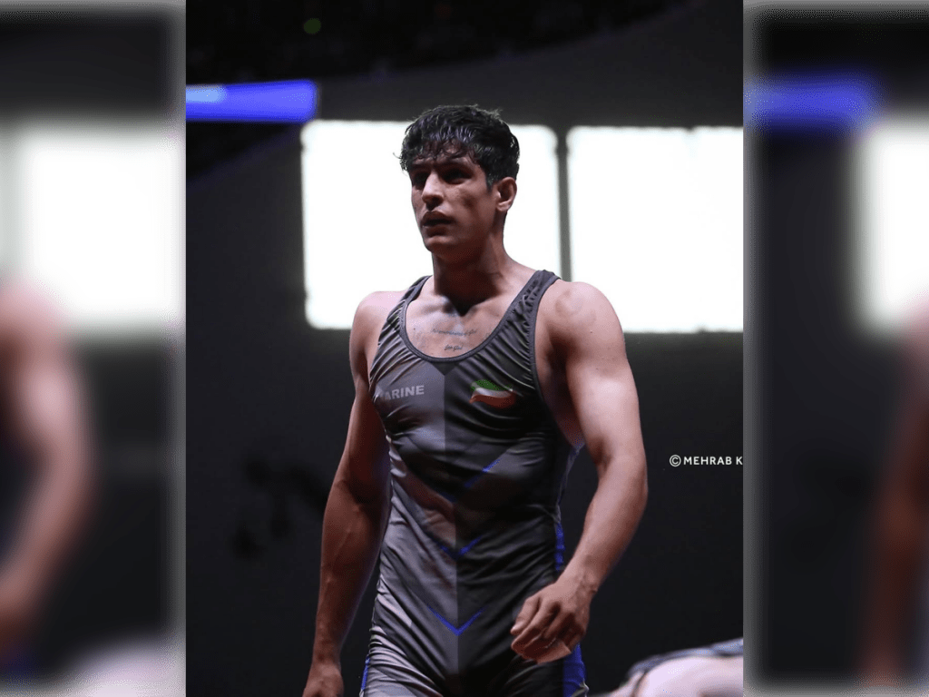 19岁伊朗全国摔角冠军穆罕默迪已被处死。IG @saleh.mohammadi95