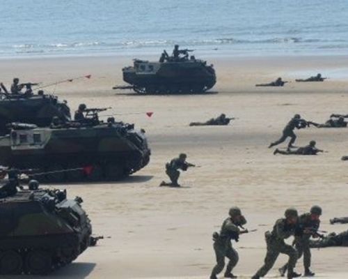 「漢光33號」演習實兵演練部分今日起至26日進行。自由時報