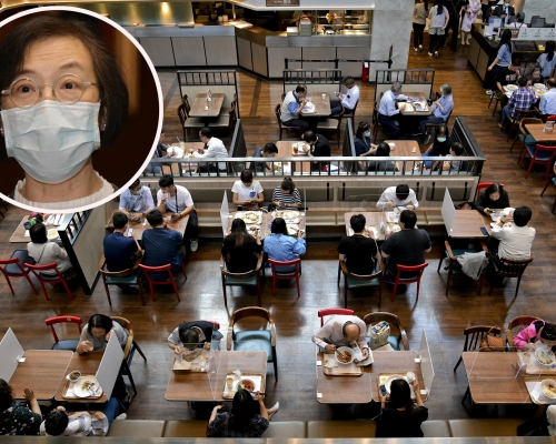 陳肇始指放寬禁聚令或增風險。 資料圖片