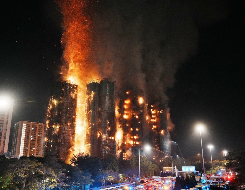 宏福苑五級火導致嚴重死傷。