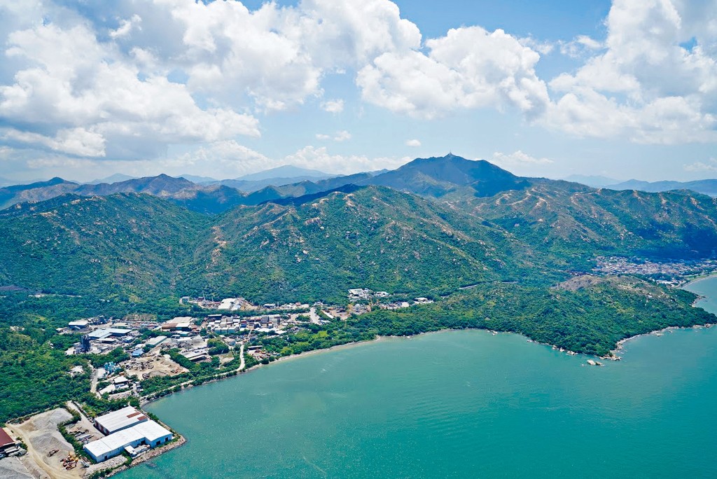 龙鼓滩为近岸填海选址之一，填海的新科技有望在此应用。