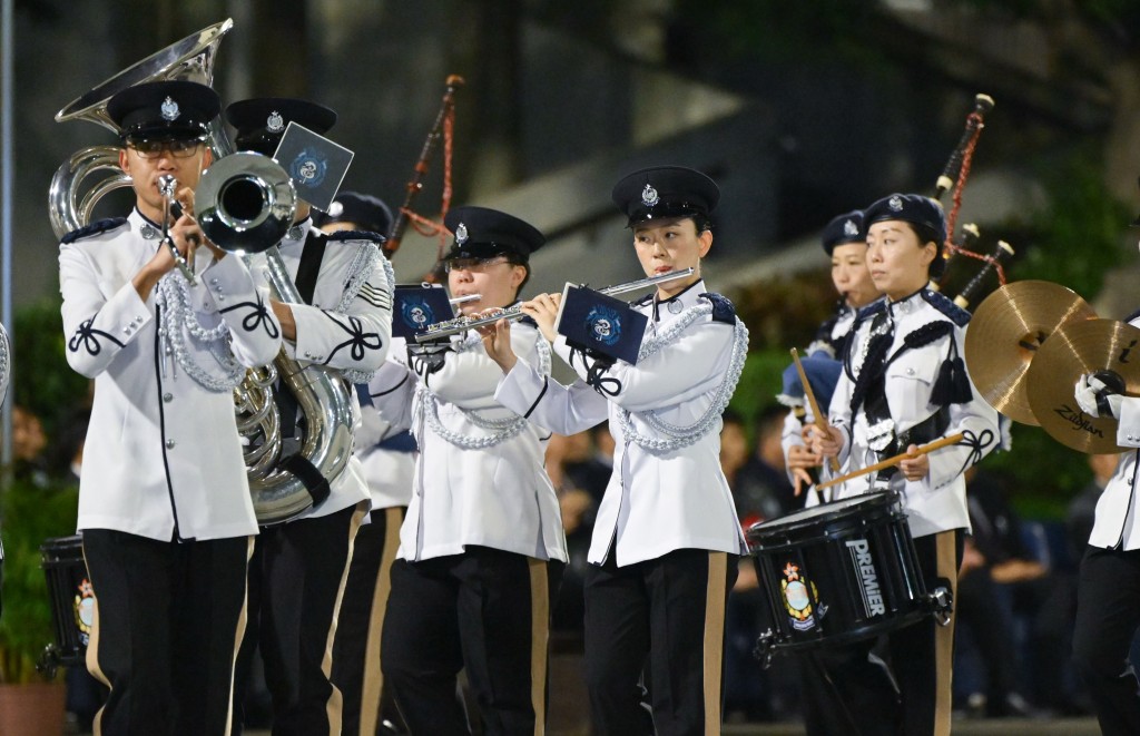 辅警乐队会为辅警周年进修训练结业会操及辅警结业典礼演奏乐曲及表演花式步操，是陪伴辅警人员走过人生重要里程碑的见证者。