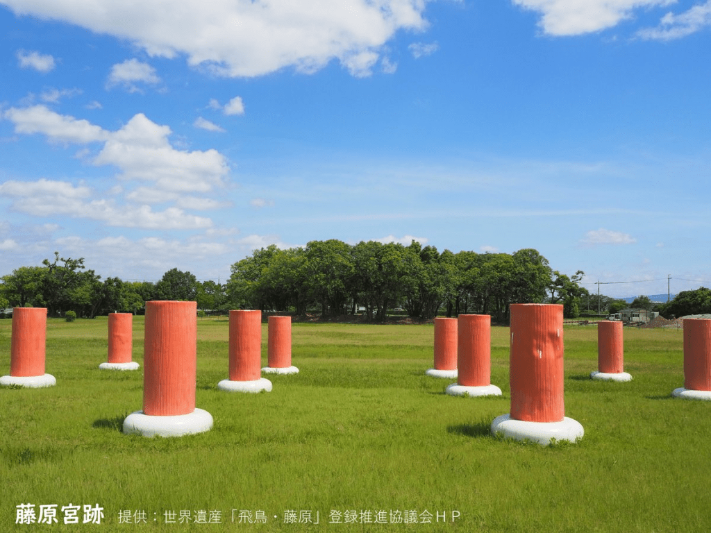日本奈良「飛鳥.藤原宮都」遺址。 日本文化廳 日本奈良「飛鳥.藤原宮都」遺址。 日本文化廳