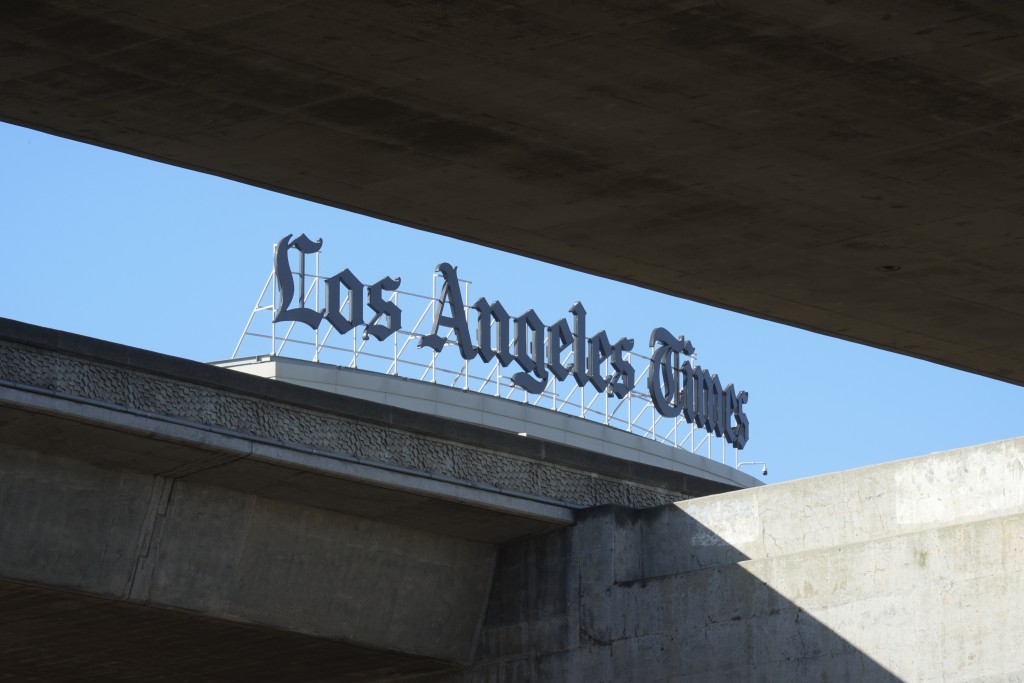 「洛杉矶时报」曾是美国最具影响力主流报章之一。