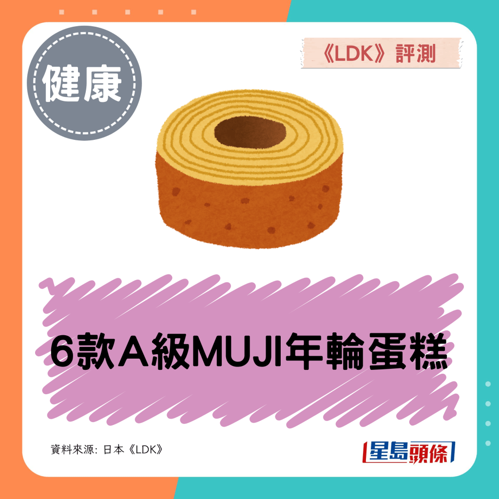 6款A级MUJI年轮蛋糕