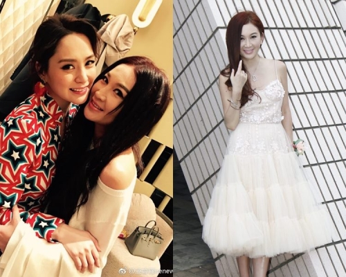 温碧霞原来同阿娇几好朋友，替对方揾到真爱开心。